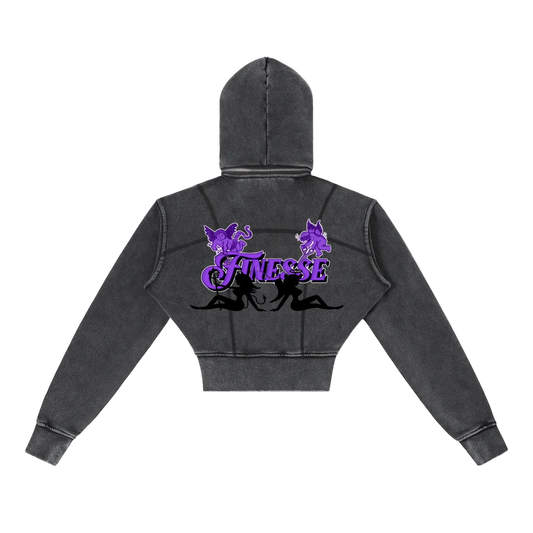 Sun Kissed crop hoodie
