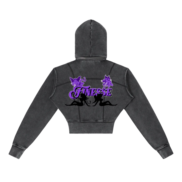 Sun Kissed crop hoodie