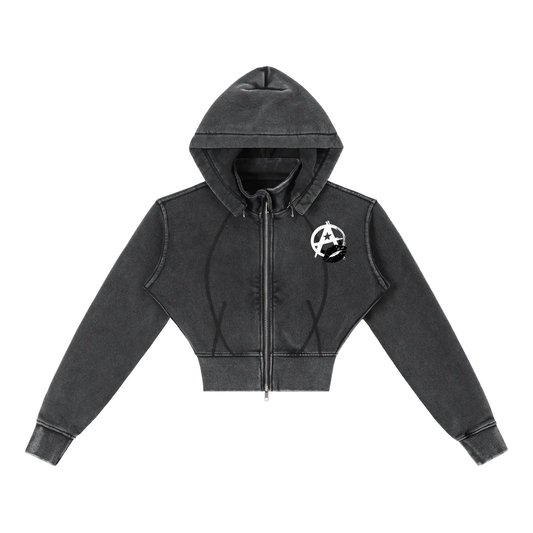 Sun Kissed crop hoodie